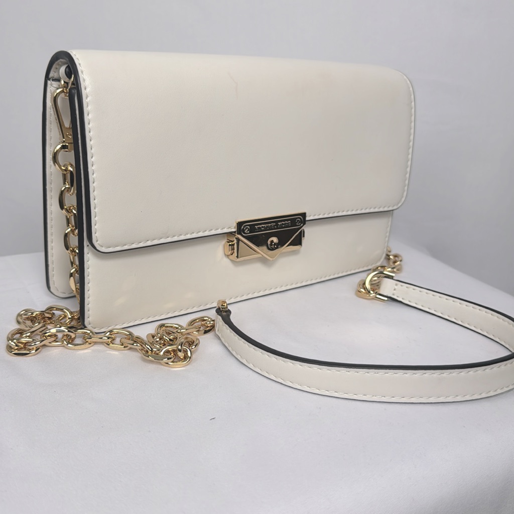 Michael Kors Cece Medium Flap Shoulder Crossbody Bag Clutch